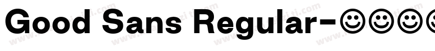 Good Sans Regular字体转换